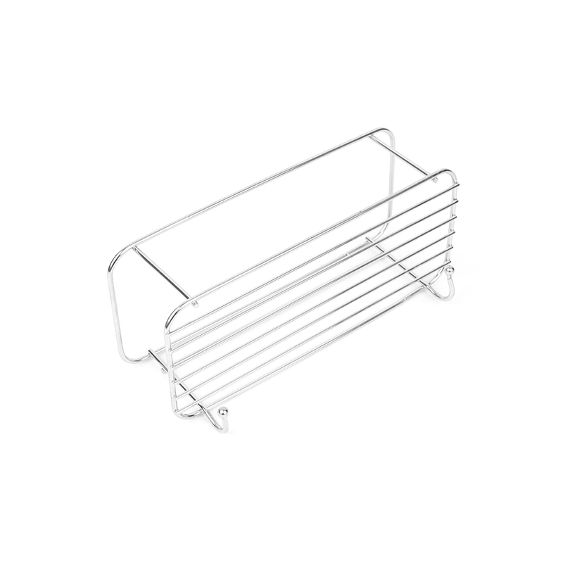 Malagkit na Stainless Steel Shower Caddy na may mga Hook