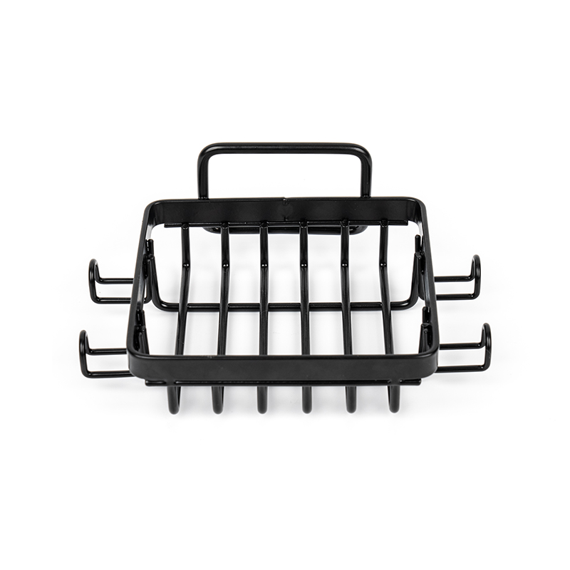 Black Stainless Steel Bar Soap Holder para sa Shower