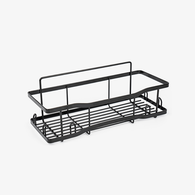 Wall-Mounted Metal Wire Storage Basket para sa Kusina at Banyo