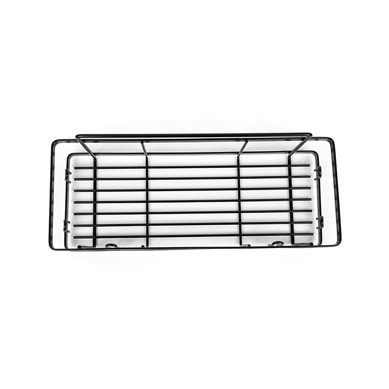 Wall-Mounted Metal Wire Storage Basket para sa Kusina at Banyo