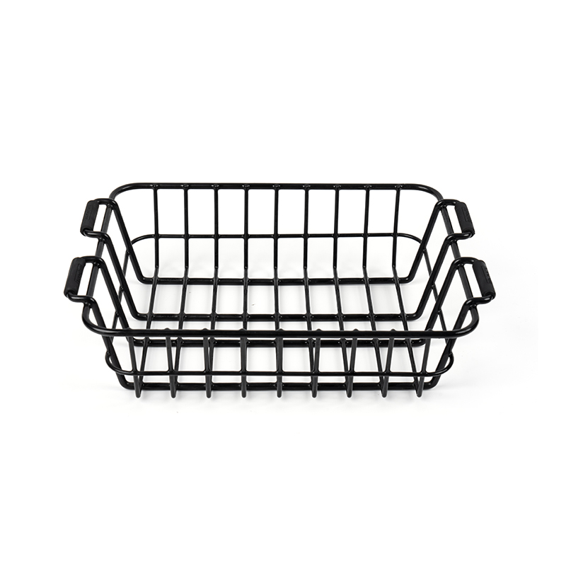 Mga Black Wire Storage Basket para sa Pantry at Cabinets