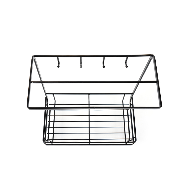 Kitchen Sink Caddy na may Sponge & Dishcloth Holder