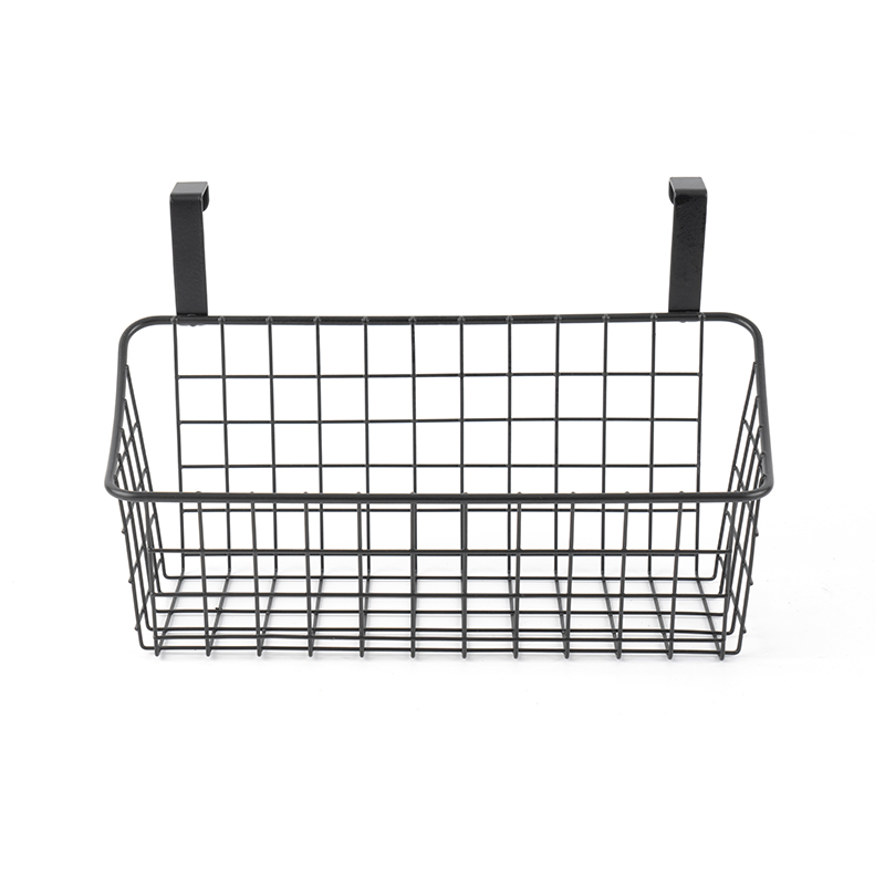 Over-the-Door Pantry Organizer na may 3 Hanging Basket