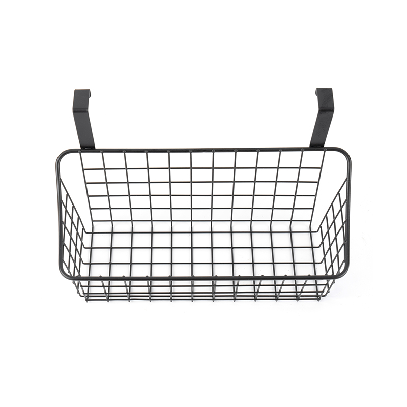 Over-the-Door Pantry Organizer na may 3 Hanging Basket