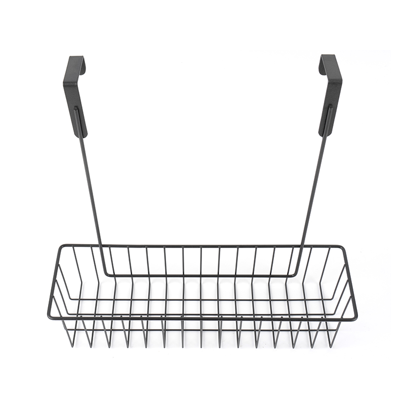 Over-the-Door Pantry Organizer na may 3 Hanging Basket