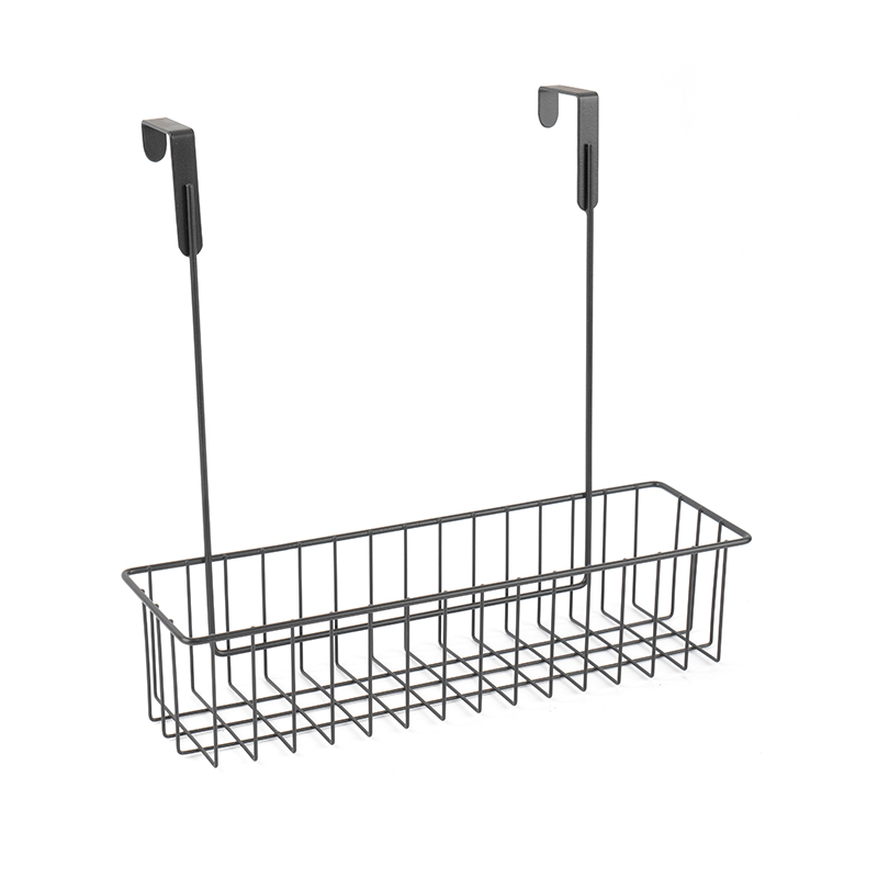 Over-the-Door Pantry Organizer na may 3 Hanging Basket