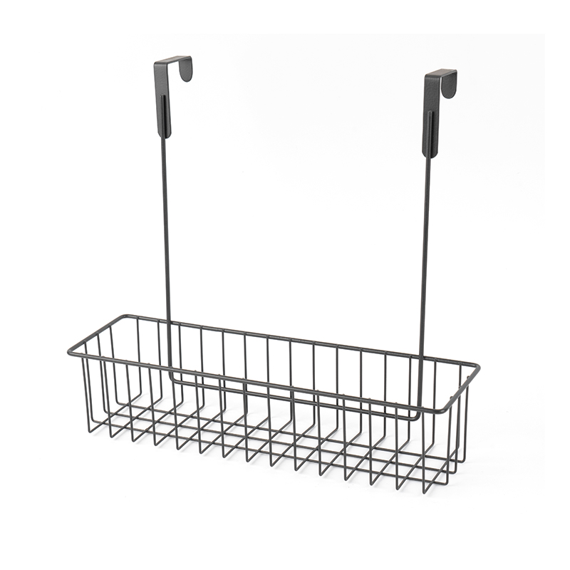 Over-the-Door Pantry Organizer na may 3 Hanging Basket