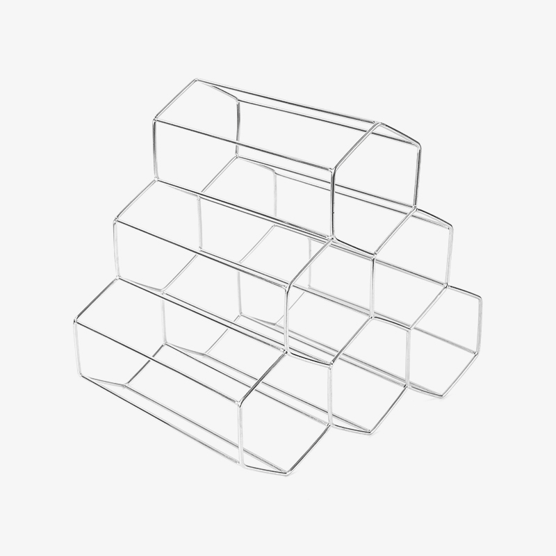 Bakit parami nang parami ang mga tao na pumipili ng bakal na mga rack ng alak sa halip na mga kahoy?