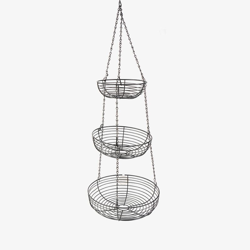 Three Layer Outdoor Garden Hanging Basket