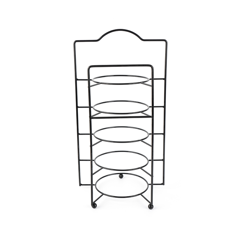 Tiered Serving Stand na may mga Bowl at Dish