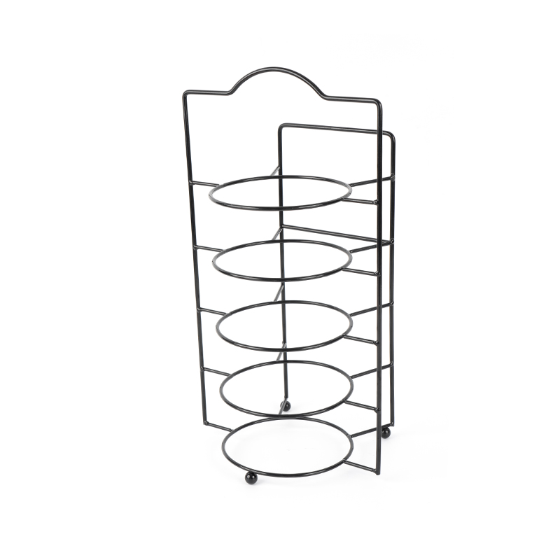 Tiered Serving Stand na may mga Bowl at Dish