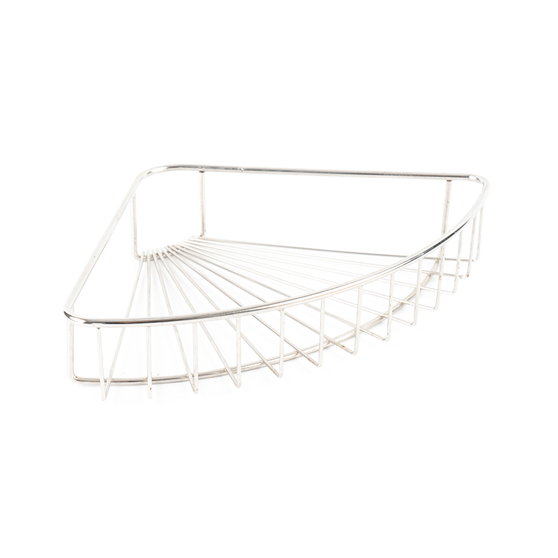 Stainless Steel Wall-Mount Shower Caddy na may Hook