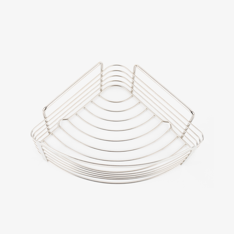 Corner Shower Caddy na Naka-wall-Mount na may Malagkit