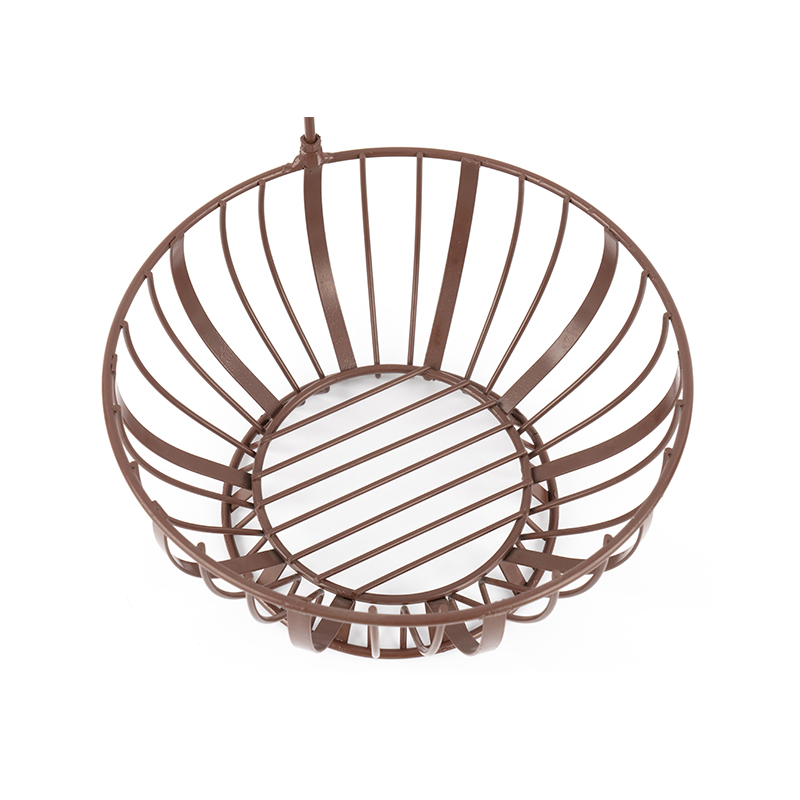 Basket ng prutas na may sabitan ng saging para sa kusina