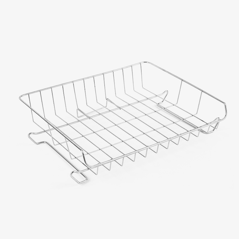 Napapalawak na Stainless Steel Dish Drying Rack para sa Lababo