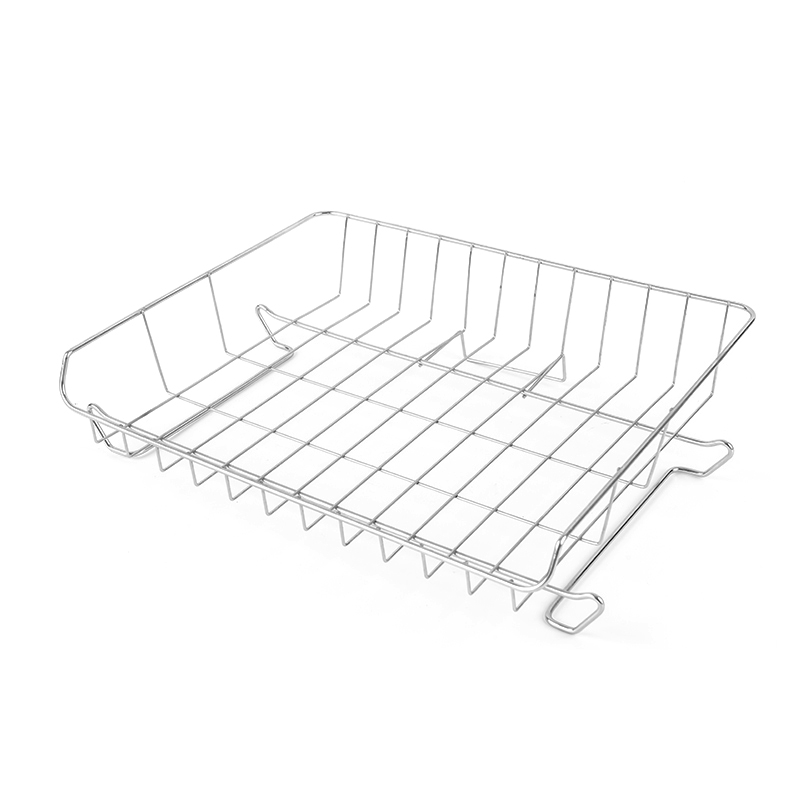 Napapalawak na Stainless Steel Dish Drying Rack para sa Lababo