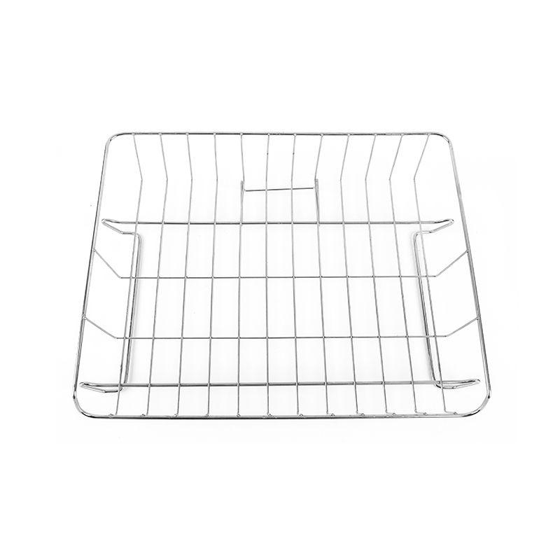 Napapalawak na Stainless Steel Dish Drying Rack para sa Lababo