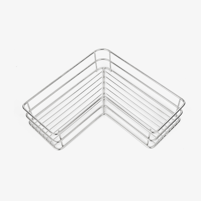 SUS304 Stainless Steel Corner Shower Caddy na may Pandikit