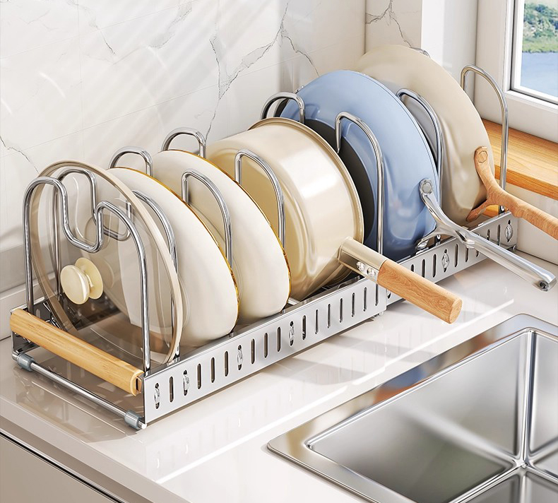 Paano Malulutas ng isang Space-Saving Kitchen Drain Bowl Rack ang Countertop Clutter?