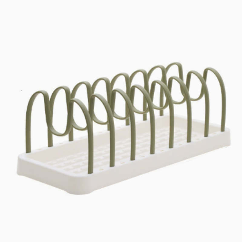 Adjustable Bakeware at Pot Lid Organizer Rack